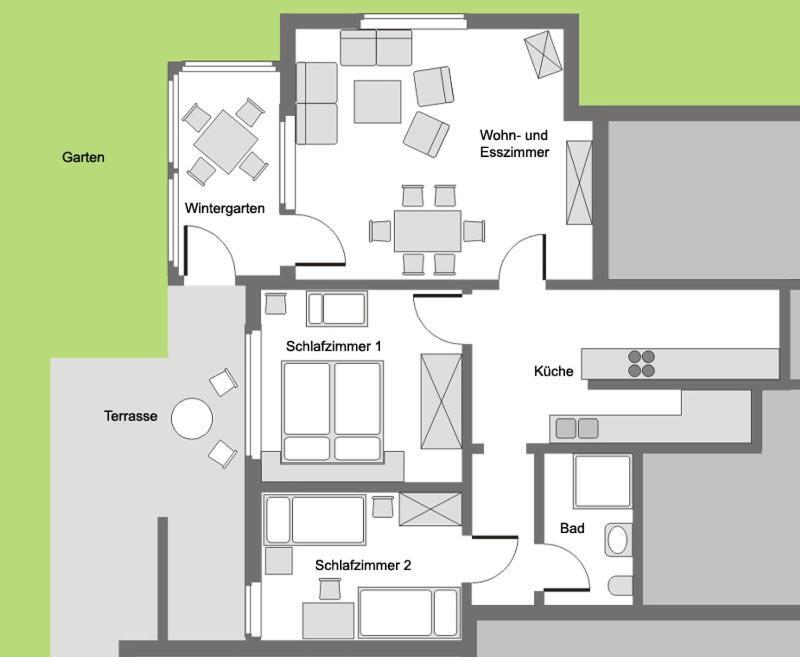 Ferienwohnung Harms ヒッツアッカー エクステリア 写真